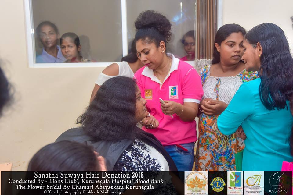 Amazing day for donating hair! – Sanatha Suwaya